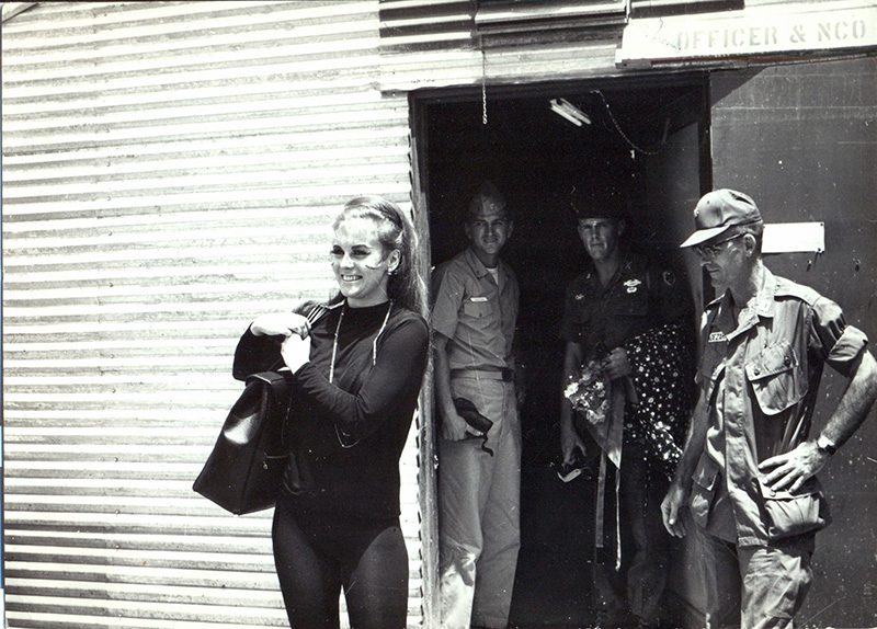 Ann-Margret, 93rd Evac Hospital, 1966