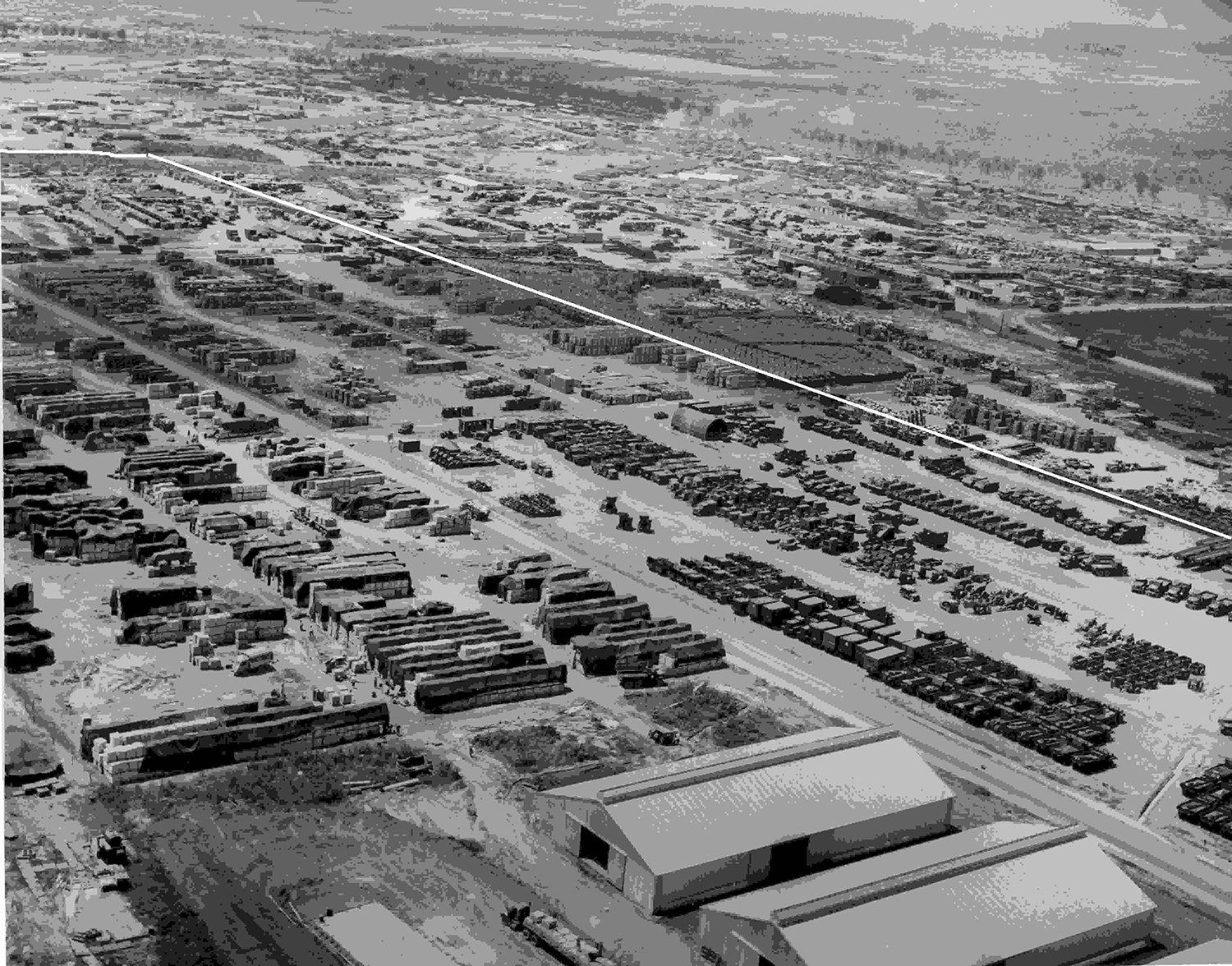 266th S&S BN Yards Long Binh ca 07-66