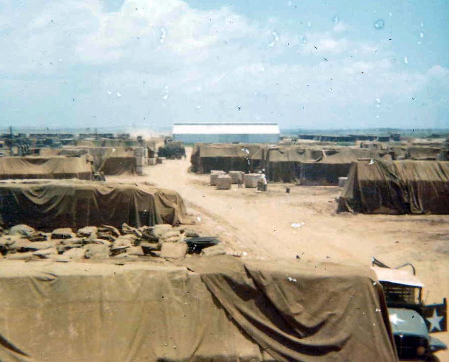 506th S&S Co Class 1 supply point at Long Binh - Jul 1966