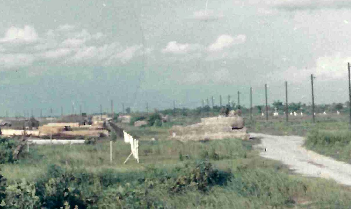 Bunker 6 With Cemetary to Right