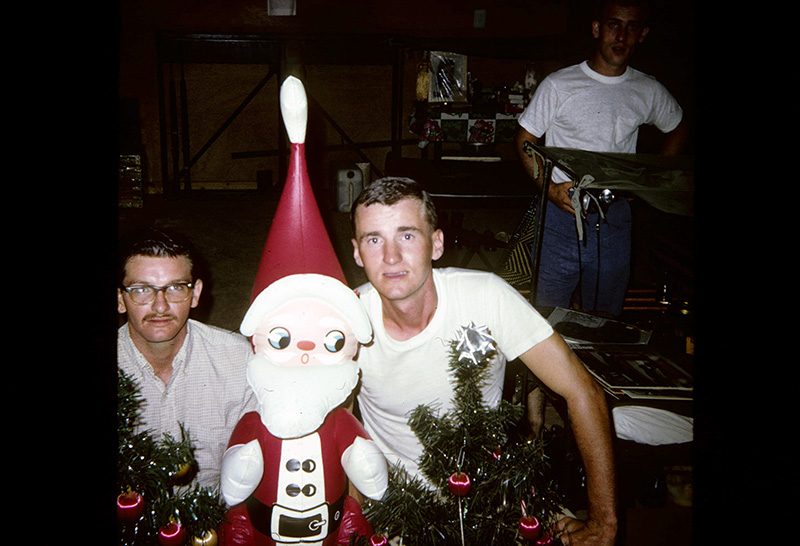Christmas 1966 Tree_Santa