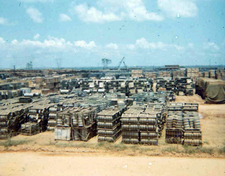 Class II and IV supply point, Long Binh - Sep 1966