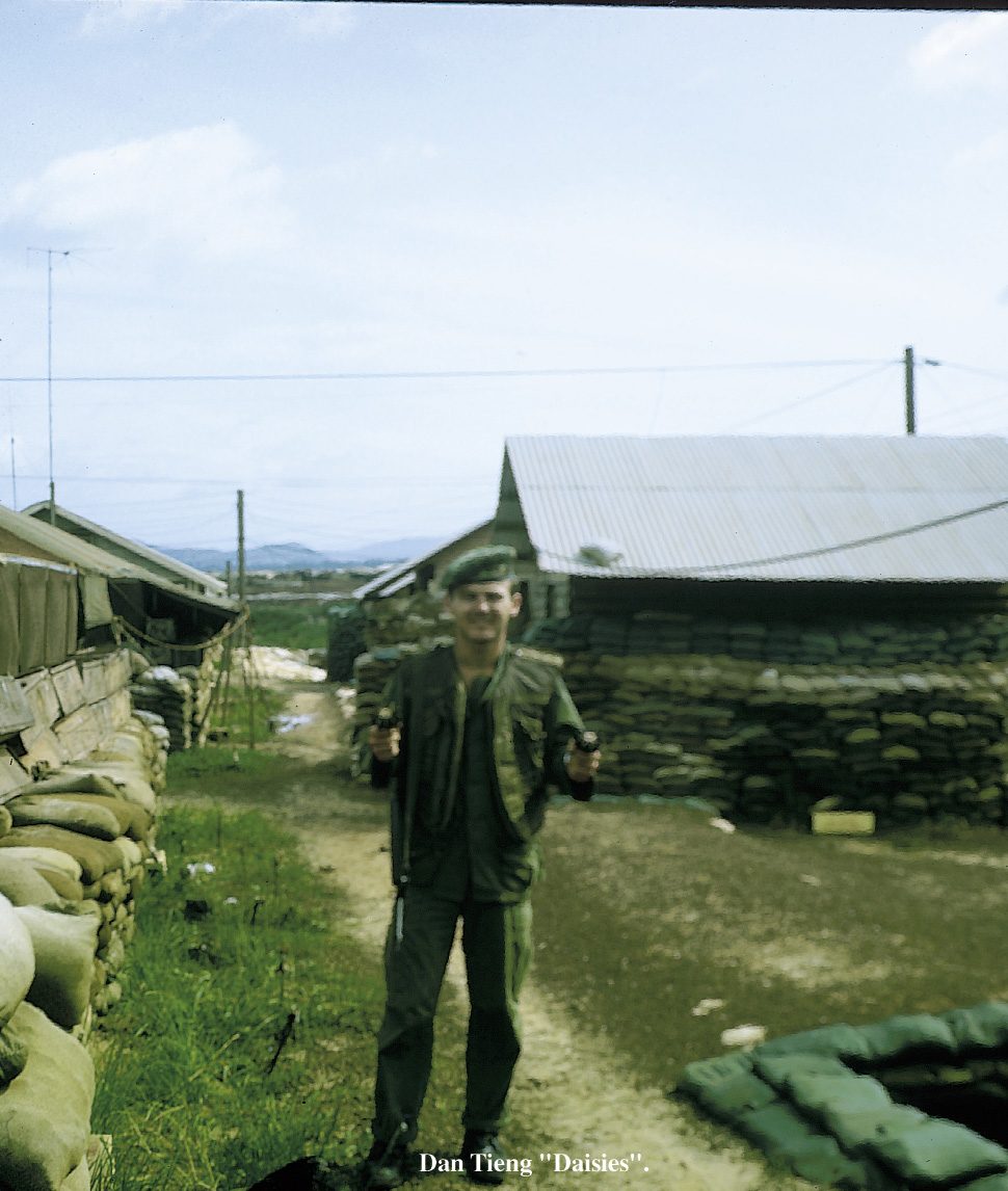 Dau Tieng-Lt Jim May convoy officer from Jim May