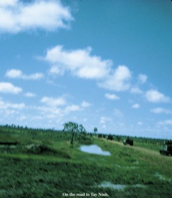 Dau Tieng- convoy to Tay Ninh. from Jim May