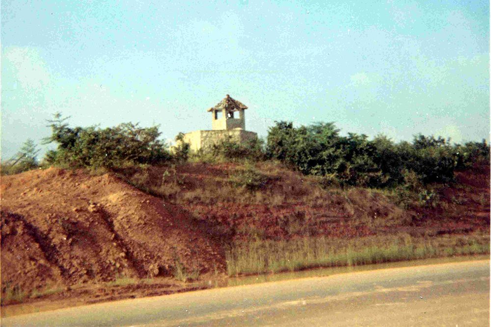 French Pillbox Route 1A Overlooking Song Dong Nai Bridge 08-66-1000w