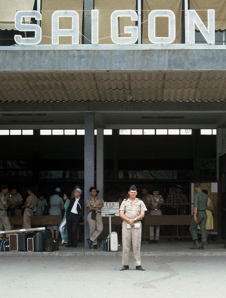 Jerry Parker at Saigon - 1967