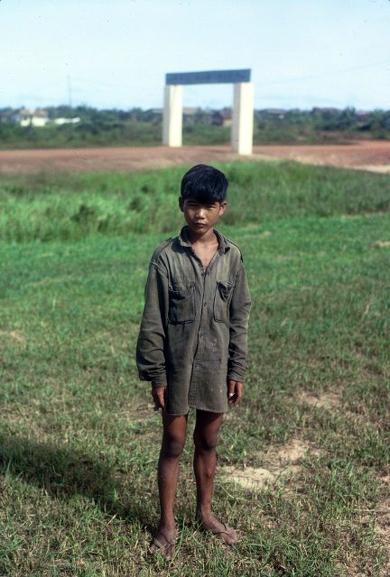 Long Binh - Vietnamese boy - Sep 1966 - photo by LT Jerry Parker