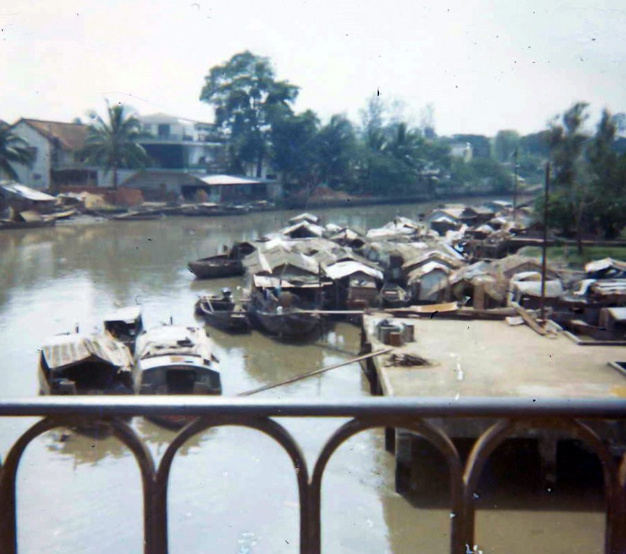 River near Newport dock area enroute from Saigon - Aug 1966