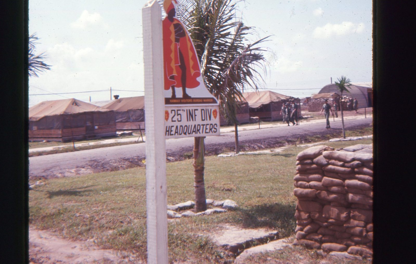 25th Division HQ Sign, Cu Chi