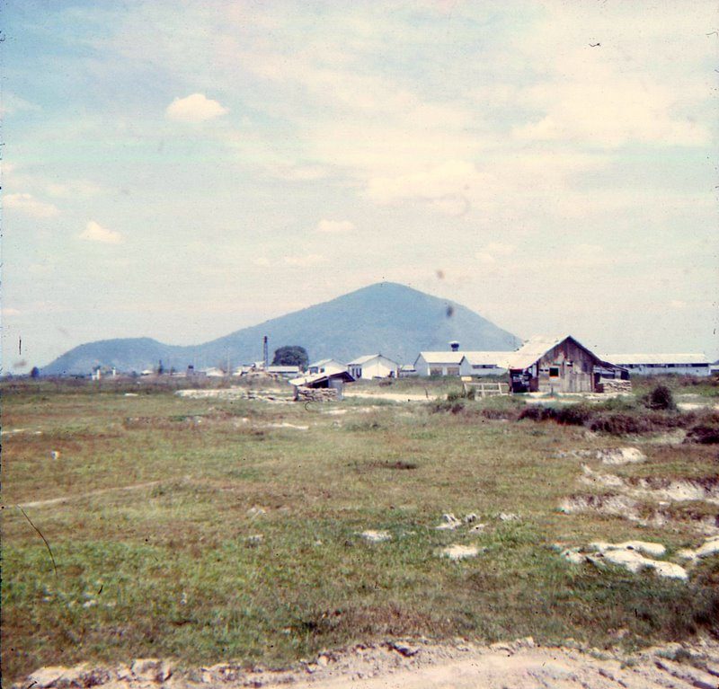 Dau Tieng with Nui Ba Den Mountain in Background