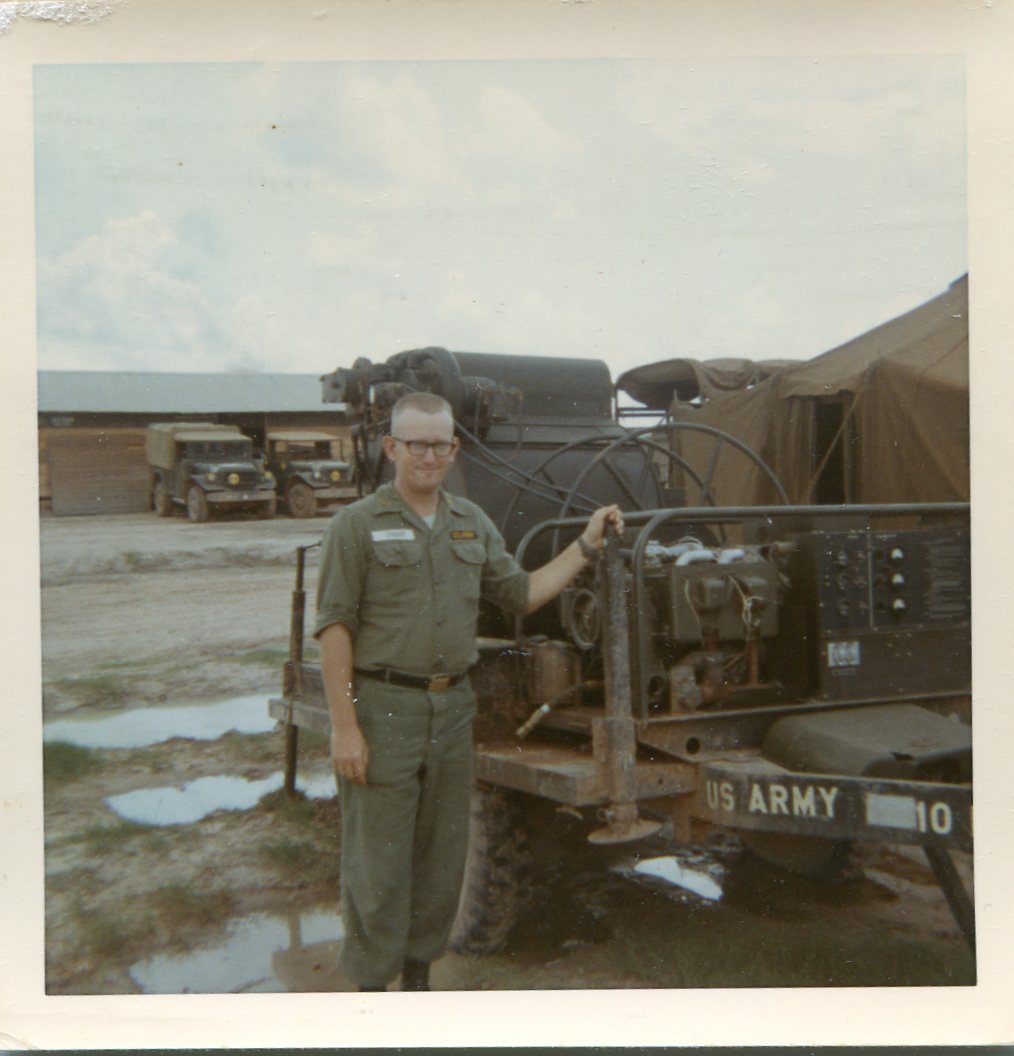 Me with equipment